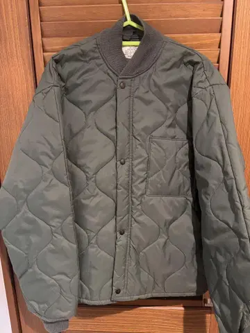 80s USAF CWU-9P 밀리터리 퀼팅 라이너 자켓