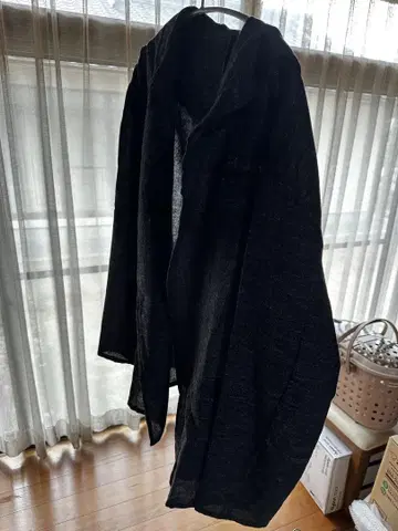 블랙버드 hooded toile shirt 차콜