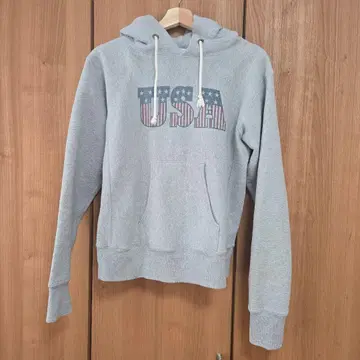 Champion 챔피온 USA 프린트 그레이 후드티 M