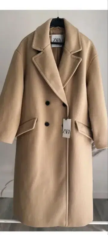 ZARA 오버 사이즈 롱 코트
