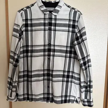 ALLSAINTS 체크 무늬 긴팔 셔츠 M 사이즈