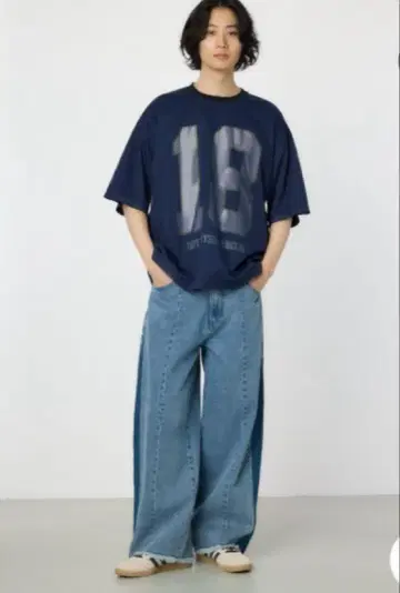 로데오 크라운 와이드 볼 T셔츠 L