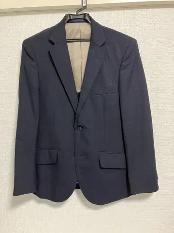 네이비 비즈니스 정장 자켓 프리미엄 패브릭