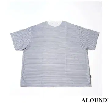 ALOUND 스트라이프 오버 사이즈 T셔츠 M