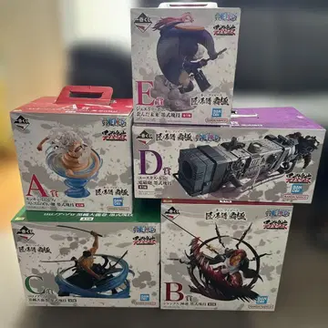 제일복권 원피스 장인의 계보 패극 A상 B상 C상 D상 E상 세트
