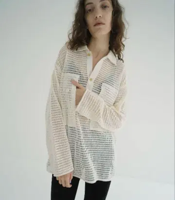 CLANE MESH POCKET OVER SHIRTS