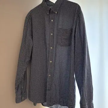 올드 GAP 체크 무늬 긴팔 셔츠 XL
