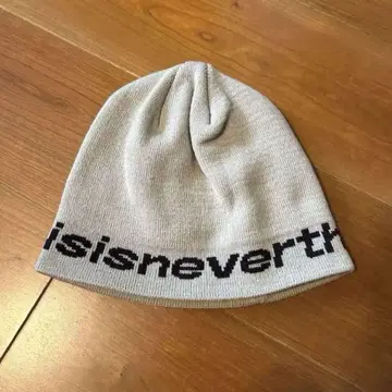thisisneverthat 베이지 비니 니트 모자