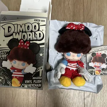 POPMART DIMOO WORLD DISNEY 봉제 인형 미니