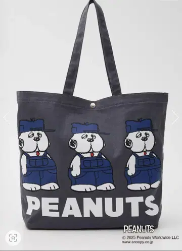 로데오 크라운 peanuts 콜라보 오라 토트백 SNOOPY 서브백