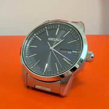 세이코 솔라 시계 SBPX121 네이비 남성용