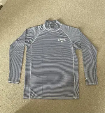Callaway 긴팔 하이넥 골프 셔츠 M