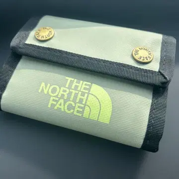 THE NORTH FACE 3단 폴더형 지갑 라이트 그린