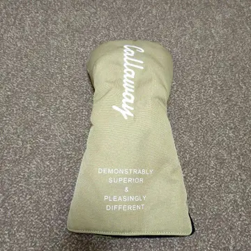 Callaway 드라이버용 골프헤드커버 베이지