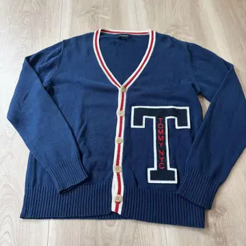 [ Tommy HILFIGER ] 타미힐피거 니트 얇은 소재 가디건