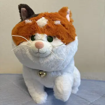 고양이 봉제 인형 방울 포함