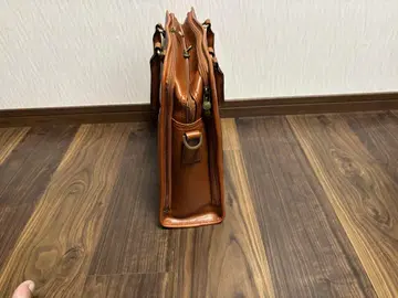BANUCE 가죽 비즈니스 백 브라운