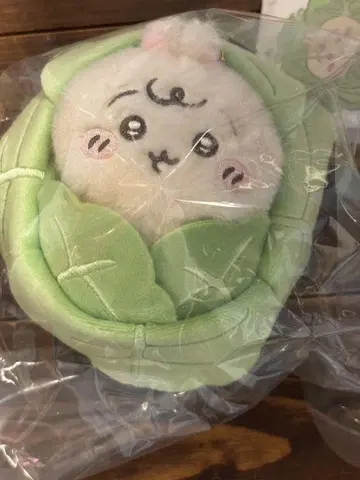 치이카와 (먼작귀) Chiikawa Baby 양배추에 싸인 토끼 마스코트