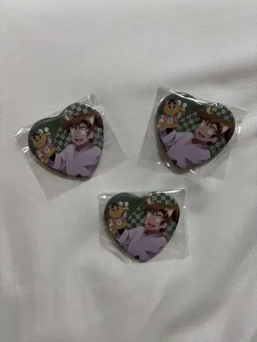닌타마 란타로 난자타운 하트 캔뱃지 젠포지 잇사쿠