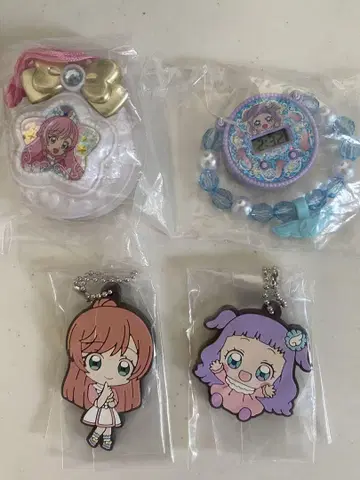 두근두근 프리큐어 팔찌 워치 & 케이스 & 러버 마스코트