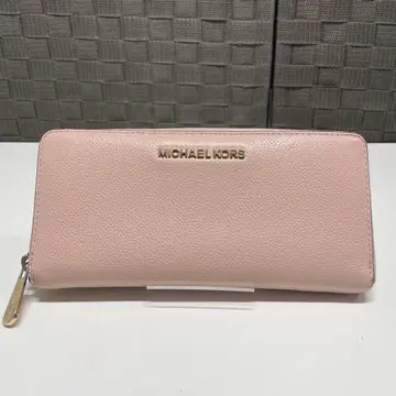 MICHAEL KORS 핑크 오거나이저 장지갑