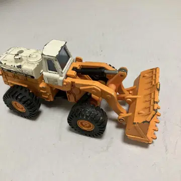 코마츠 휠 로더 오렌지 & 화이트 1/50