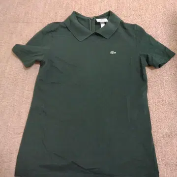 LACOSTE L!VE 그린 피케 셔츠 36
