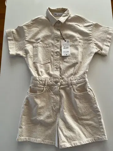 [ ZARA ] 데님 점프수트