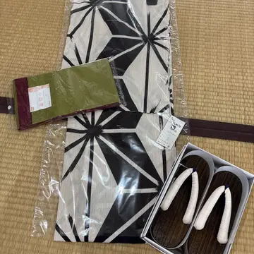 인기 겐지 이야기 유카타 오비 일본 나막신 세트