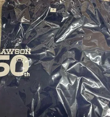 LAWSON 50th 기념 T셔츠 네이비 라지