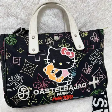 까스텔바작 HELLO KITTY 헬로키티 콜라보 숄더 토트백