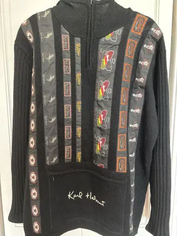 Karl Helmut 블랙 니트