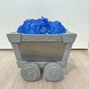 영화 백설공주 팝콘 박스 주얼리 카트 파랑