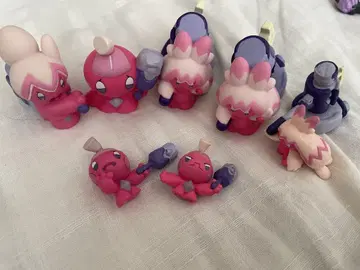 빅 누찬 나카누찬 카누찬 피규어 7체 세트