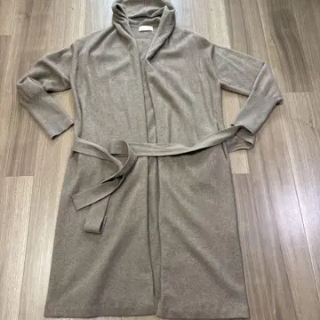 개럴개런트 후드 부착 롱 가디건