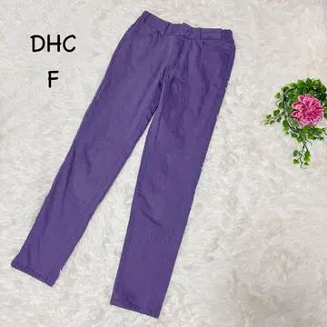 DHC [F] 퍼플 치노 팬츠 이지 팬츠 코튼 워셔블