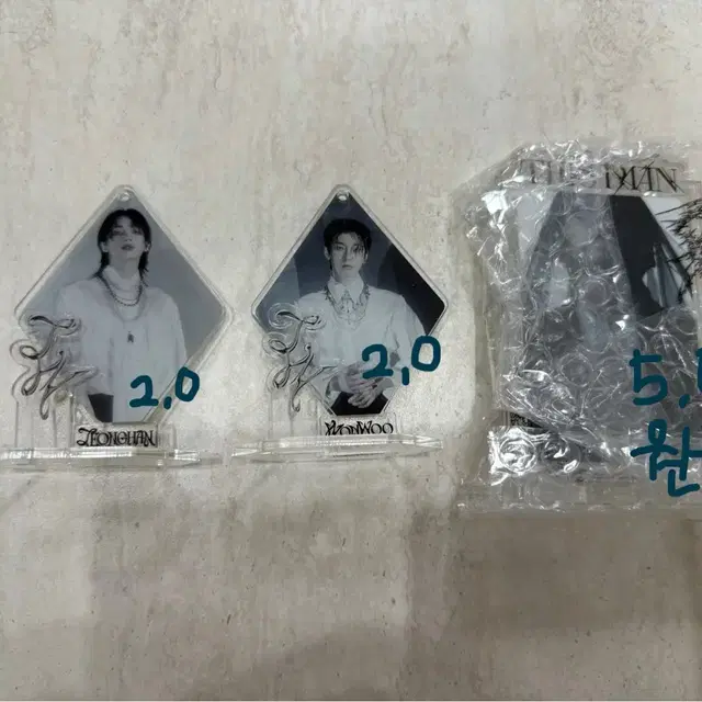 세븐틴 원우, 정한 디스맨 아크릴스탠드