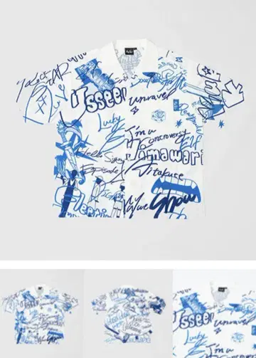 [ XXL ] 오픈 카라 셔츠 Ado 5th 팝업 스토어 5주년