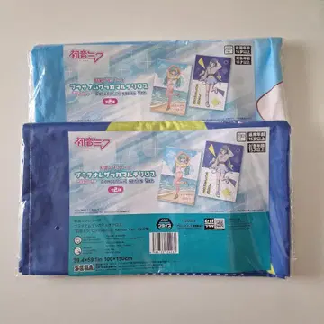 익명 배송 SEGA 하츠네 미쿠 플래티넘 잡화 멀티 크로스 2장 세트