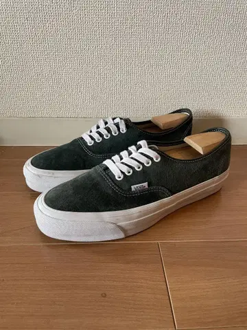 Vans 프리미엄 오센틱 다크 그린 스웨이드 28.5cm