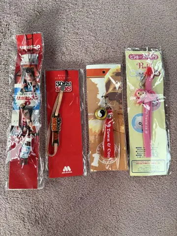 (미사용) 당시 물건 레트로 스트랩 4점