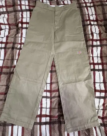 Dickies 더블니 워크 팬츠 베이지 30inch