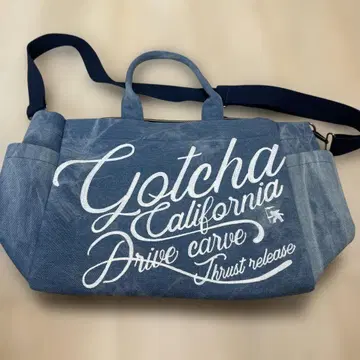 Gotcha 데님풍 숄더백