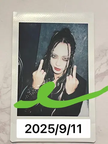 0.1g의 오산 마사키 다이스케 폴라로이드 9/11