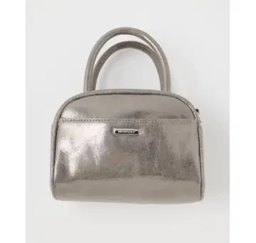 moussy BOXY TOP HANDLE 백 핸드백 실버