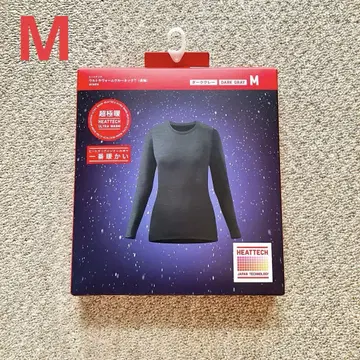 [새상품] 유니클로 초극난 히트텍 울트라 웜 크루넥 T M