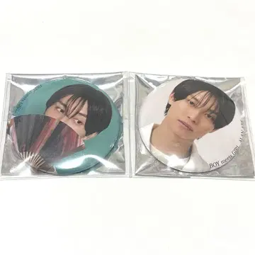 7ORDER BOY meets GIRL 아베 아라시 캔뱃지