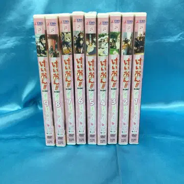 케이온!! 제2기 DVD 전 9권 세트