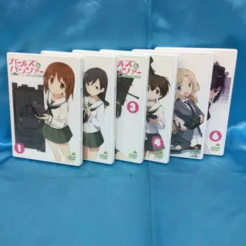 걸즈 & 판처 DVD 전 6권 세트