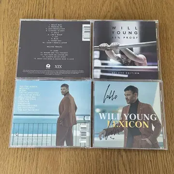 WILL YOUNG 85% PROOF + LEXICON 사인 포함